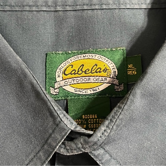 2 Men’s XL shirts 1 REDHEAD and 1 Cabelas camp shirts - Picture 3 of 10